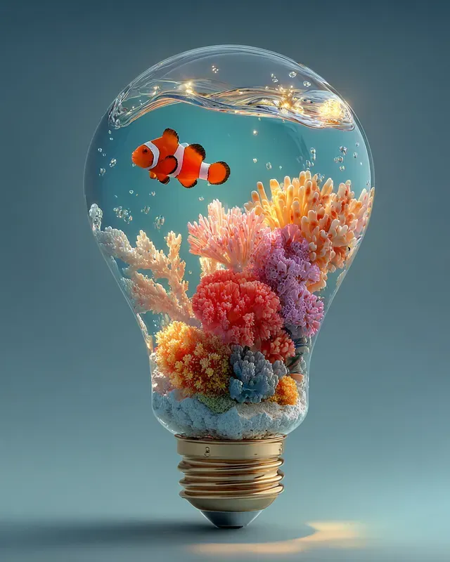 Sustainable Ecolightbulb Ecosystems