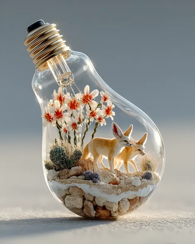 Sustainable Ecolightbulb Ecosystems