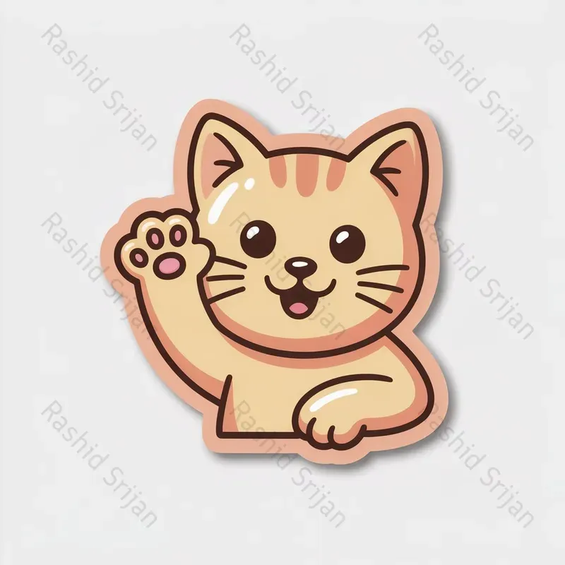 Cute 3D Puffy Stickers