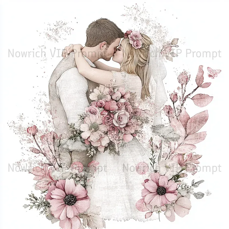 Beautiful Wedding Cliparts
