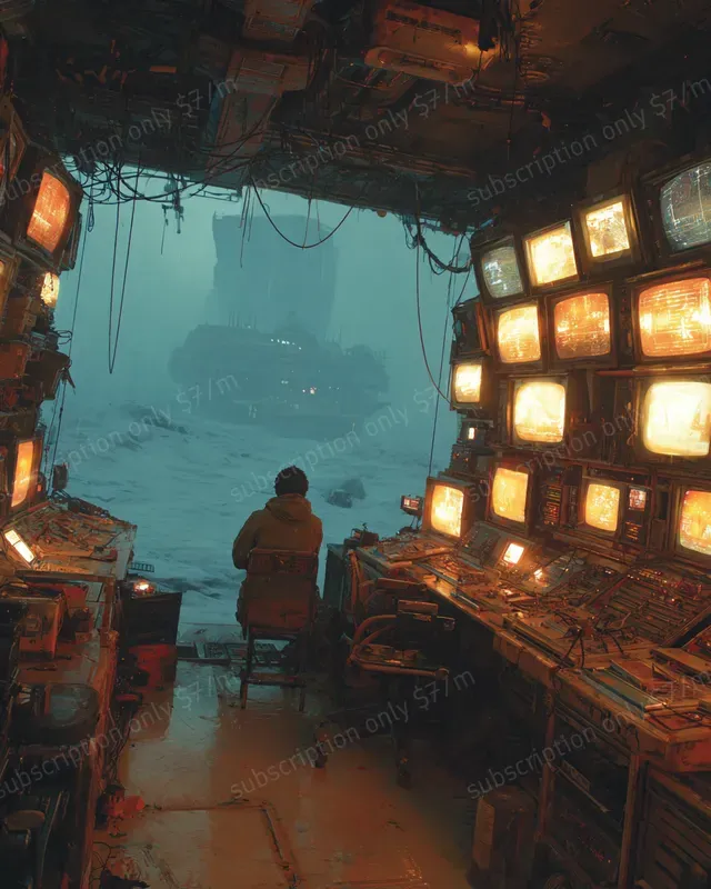 Martian Feudal Sci Fi Scenes