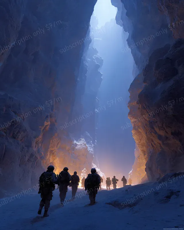 Martian Feudal Sci Fi Scenes