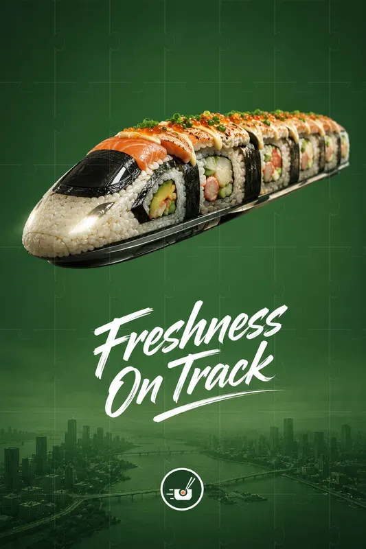 Conceptual Food Delivery Print Ads