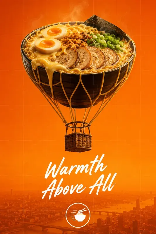 Conceptual Food Delivery Print Ads
