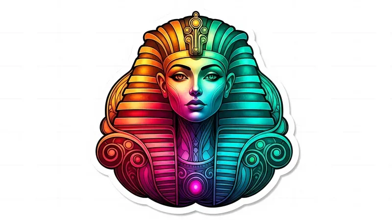 Opulent Psychedelic Stickers