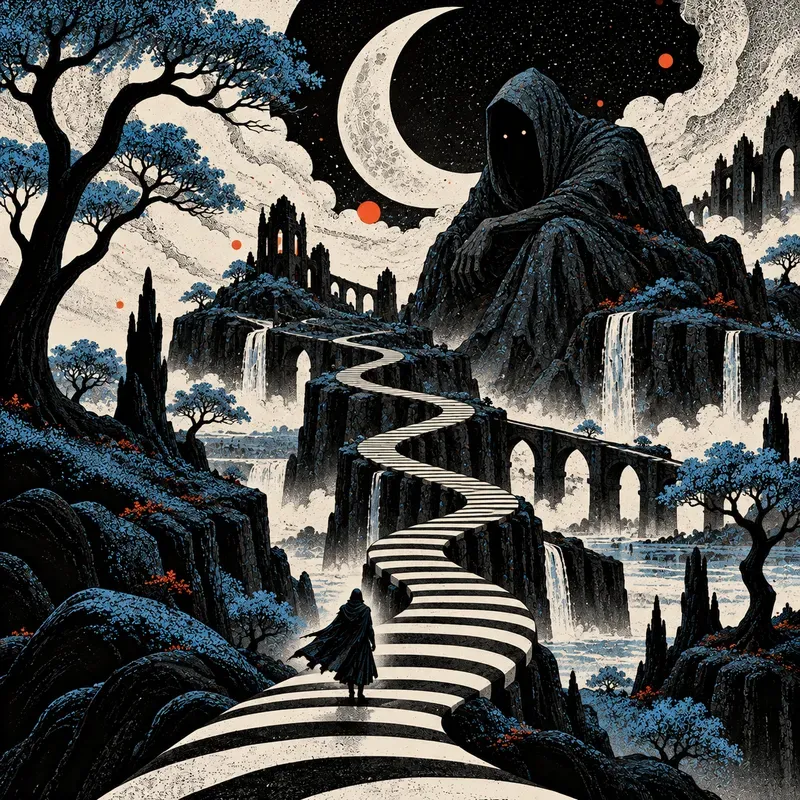 Surrealist Dreamscape Character Series