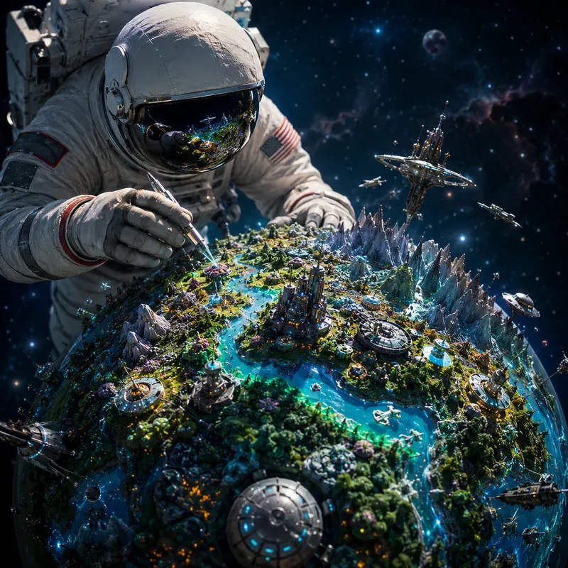 Miniature Travel Map Worlds
