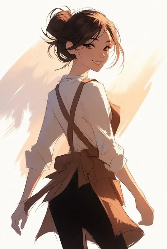 Soft Aesthetic Walking Girls