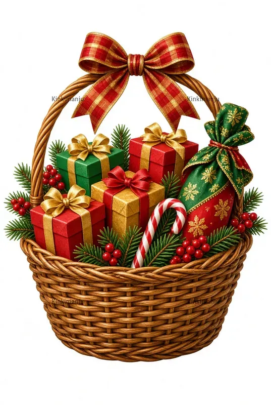 X Mas Gift Glossy Clipart 50 Packs