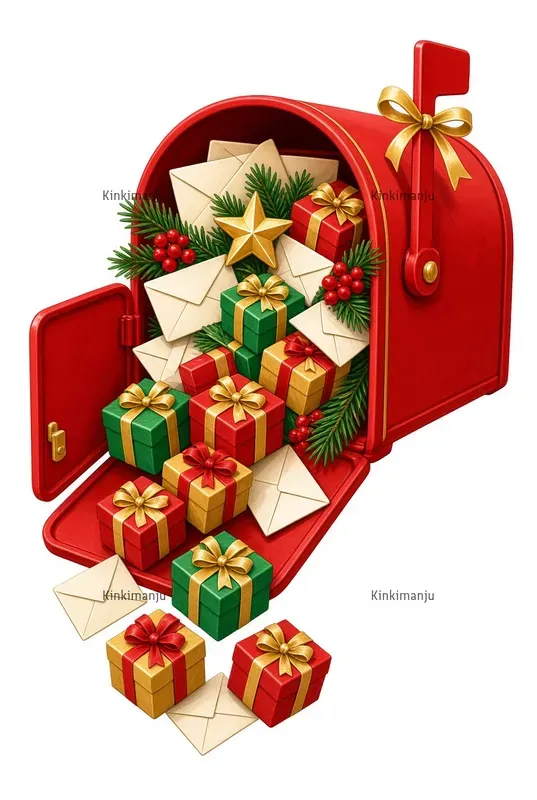 X Mas Gift Glossy Clipart 50 Packs