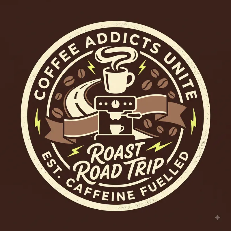 Coffee Addict T Shirt Badges