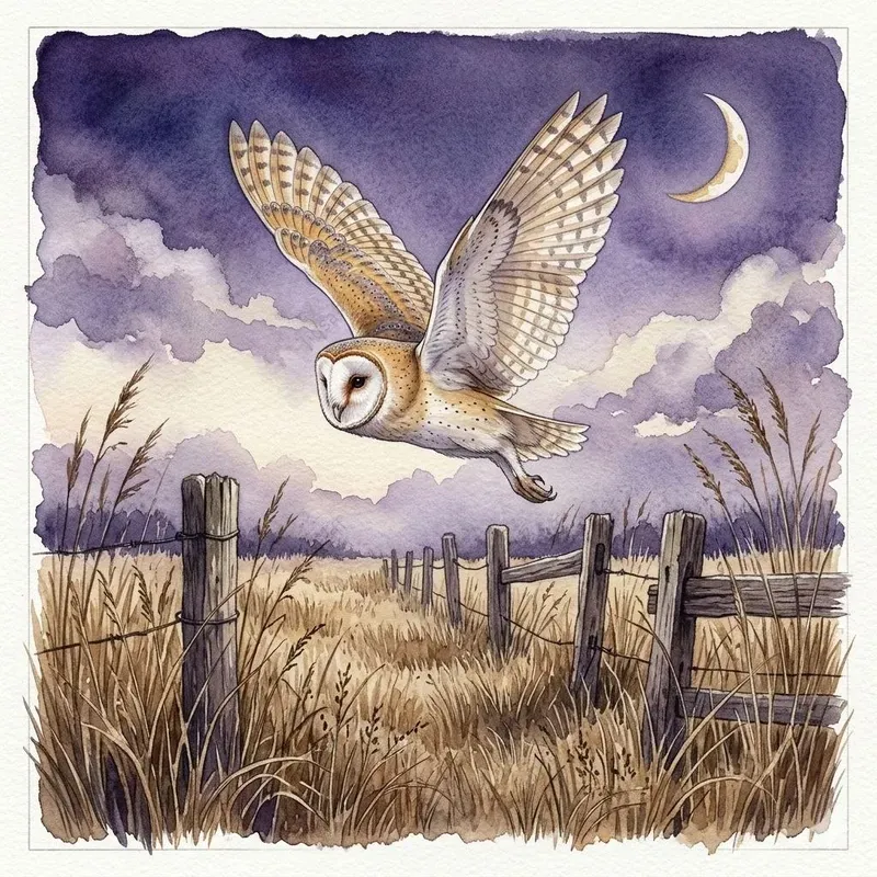 Majestic Birds Of Prey Watercolors
