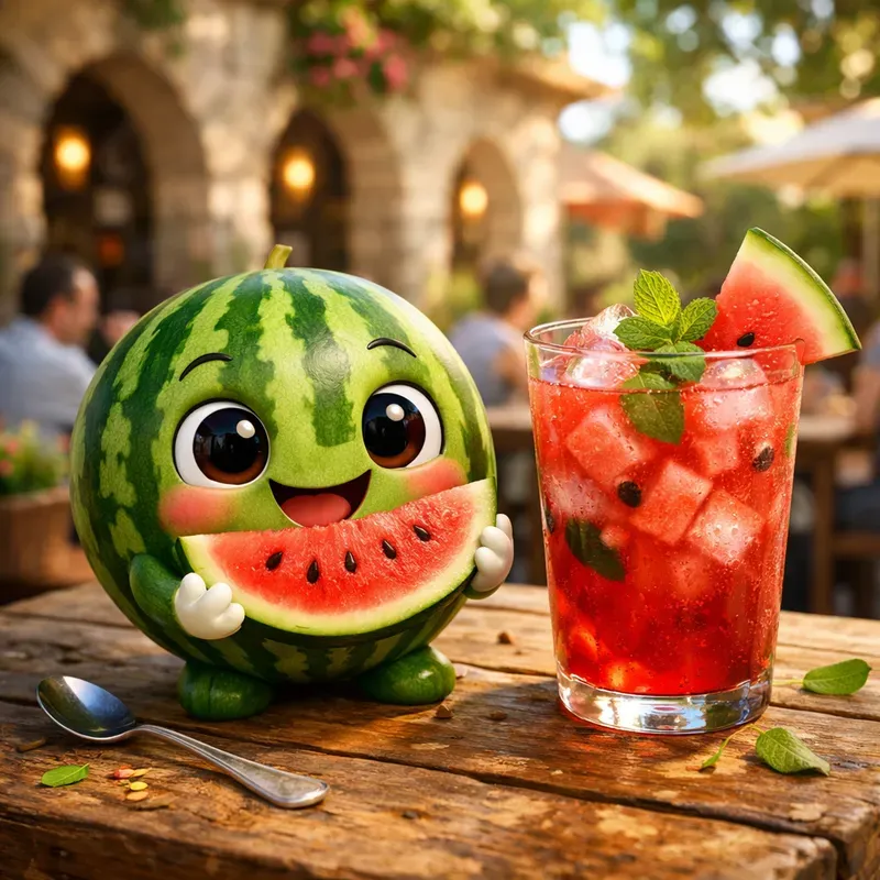 Cute 3D Fruit Juice Mascot Generator