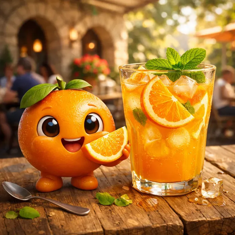 Cute 3D Fruit Juice Mascot Generator