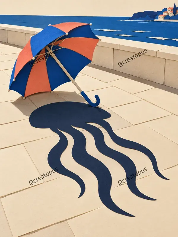 Surreal Papercut Shadow Art Prints