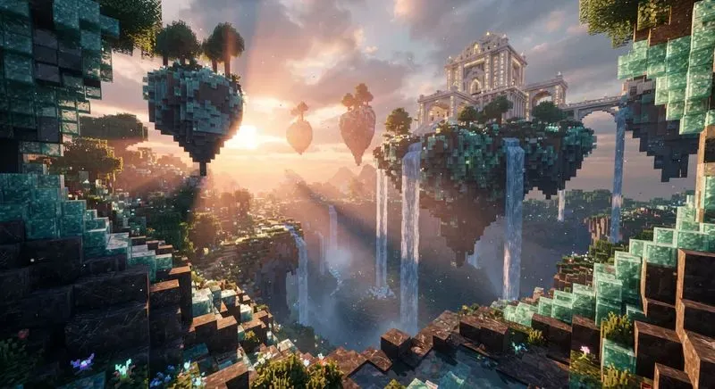 Cinematic Voxel Landscapes