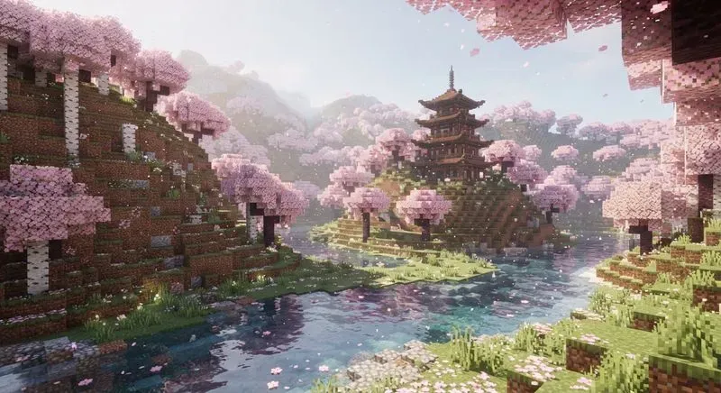 Cinematic Voxel Landscapes