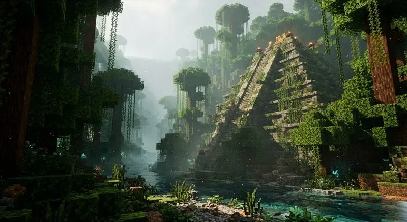 Cinematic Voxel Landscapes