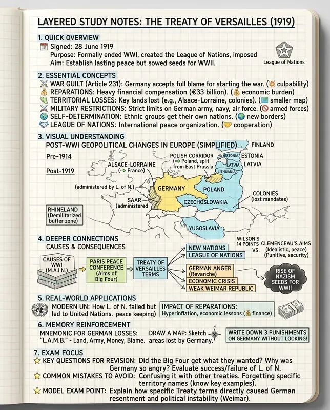 Layered Study Notes Generator