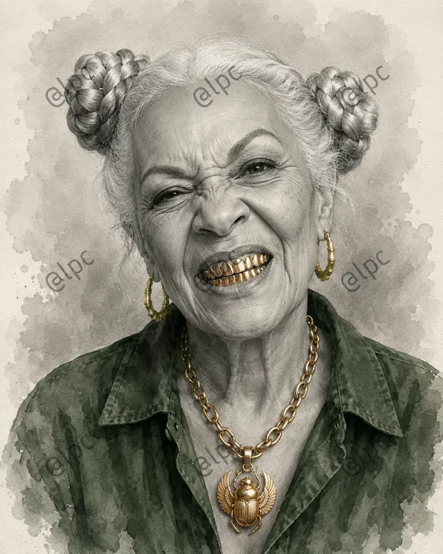 Selective Gold Character Portraits