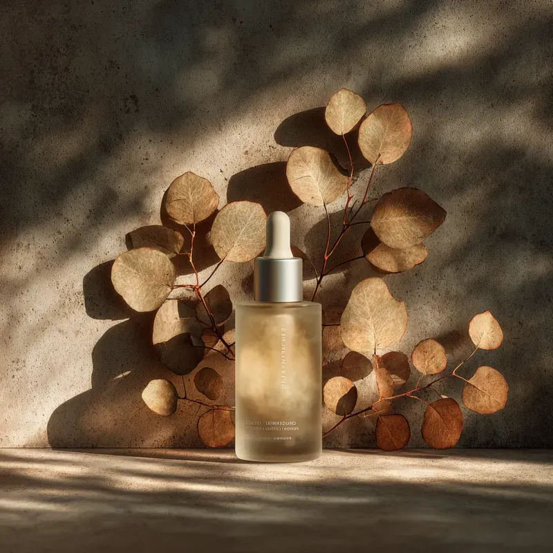 Luxury Skincare Editorial Product Shots
