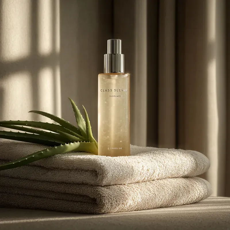 Luxury Skincare Editorial Product Shots