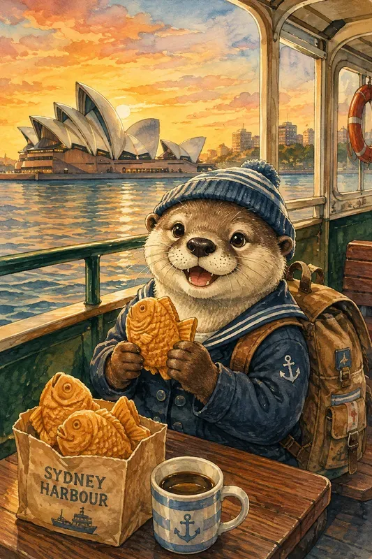 Whimsical Travel Animal Watercolors
