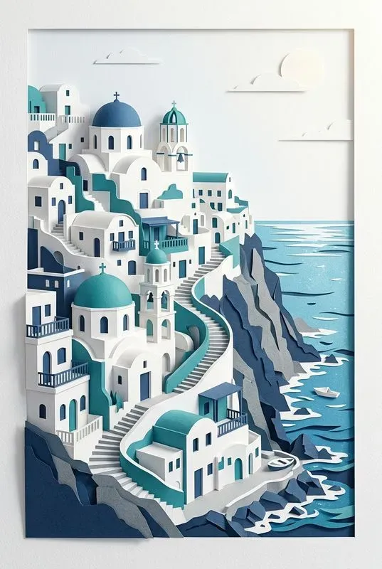 Minimalist Paper Cut Architectures
