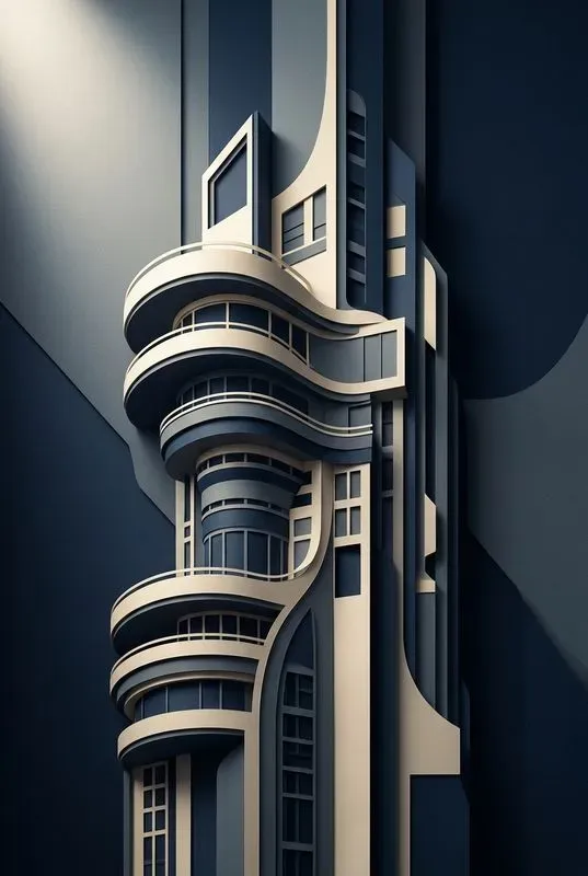 Minimalist Paper Cut Architectures