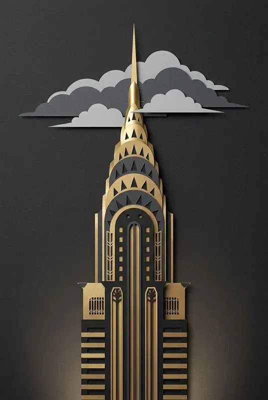 Minimalist Paper Cut Architectures