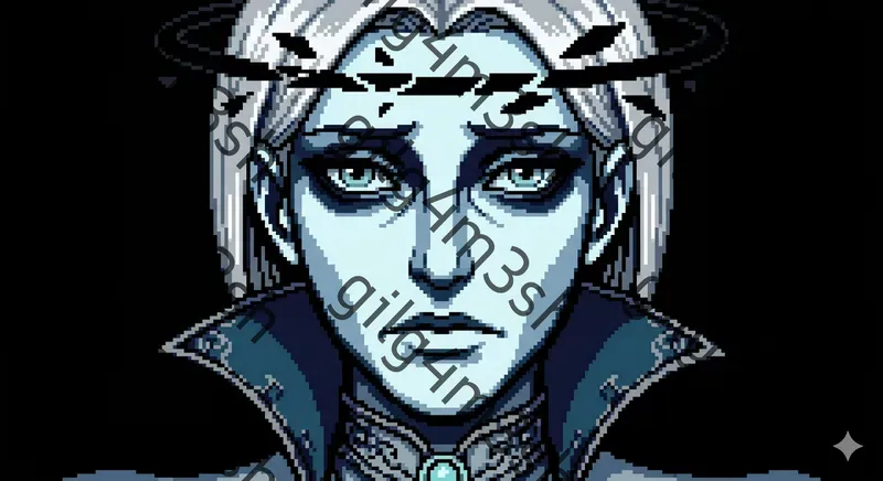 Gothic Retro Pixel Art Portraits
