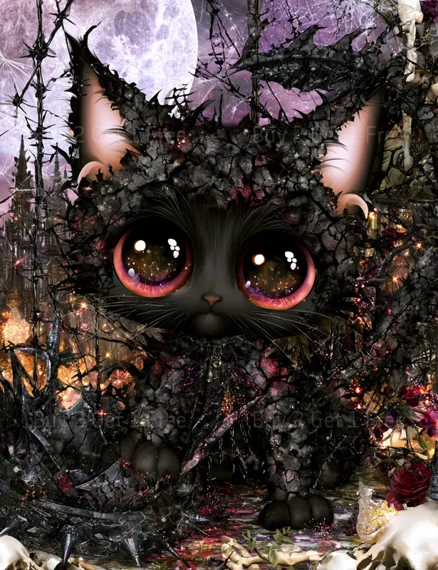 Cute Gothic Rebellion Junk Journals