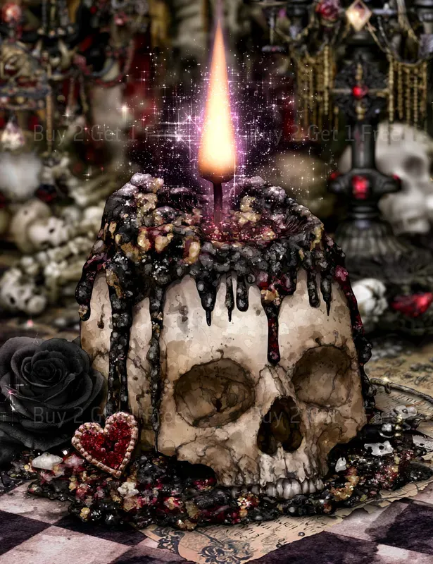Cute Gothic Rebellion Junk Journals