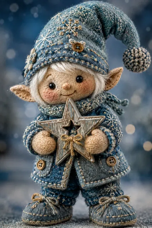 Whimsical Ragdoll Gnome Card Designs