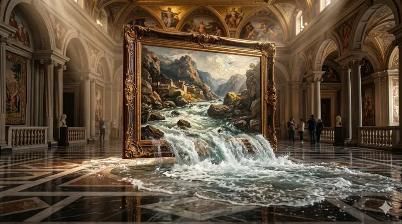 Immersive Museum Art Poster Graphics