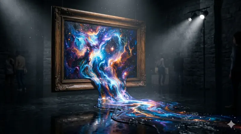 Immersive Museum Art Poster Graphics