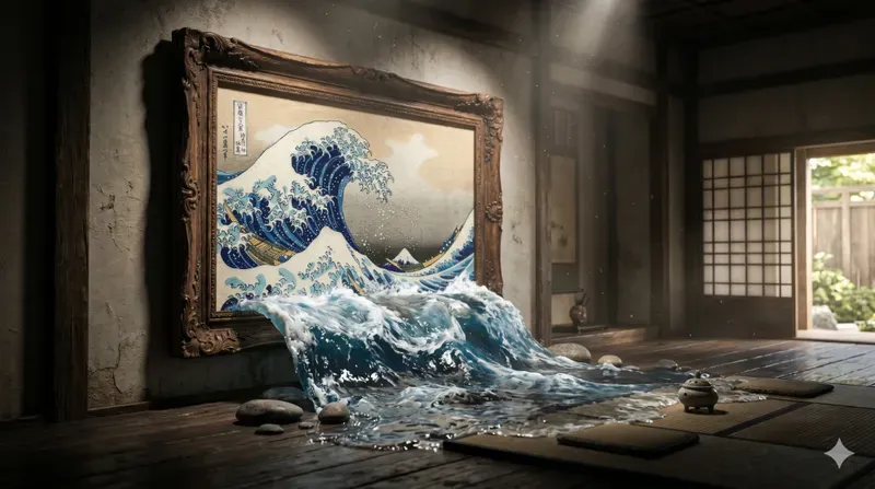 Immersive Museum Art Poster Graphics