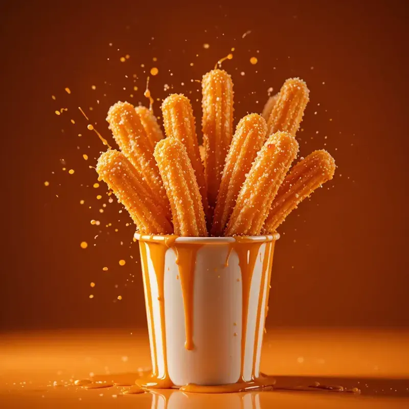 Vibrant Splashy Studio Food Photos