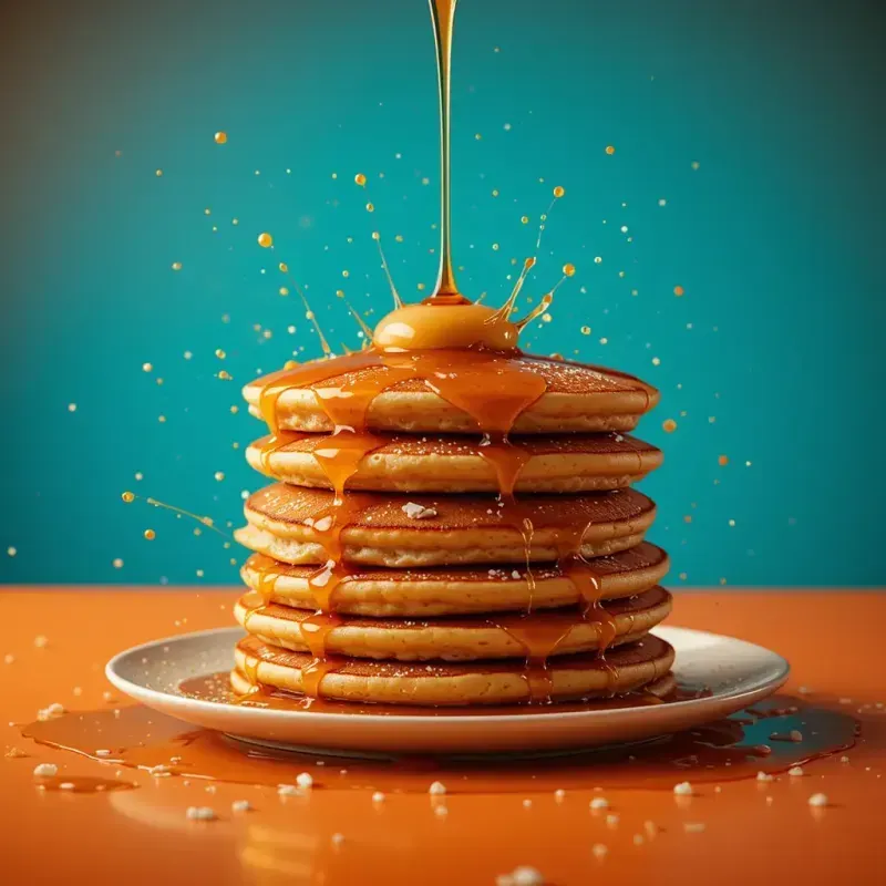 Vibrant Splashy Studio Food Photos