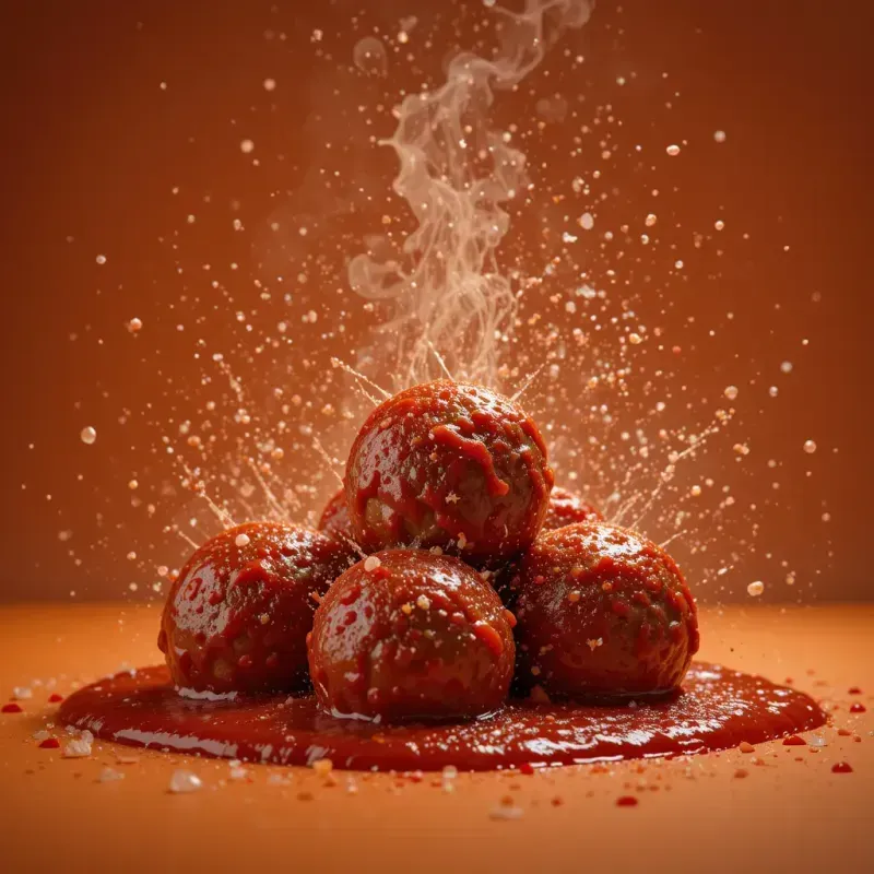 Vibrant Splashy Studio Food Photos