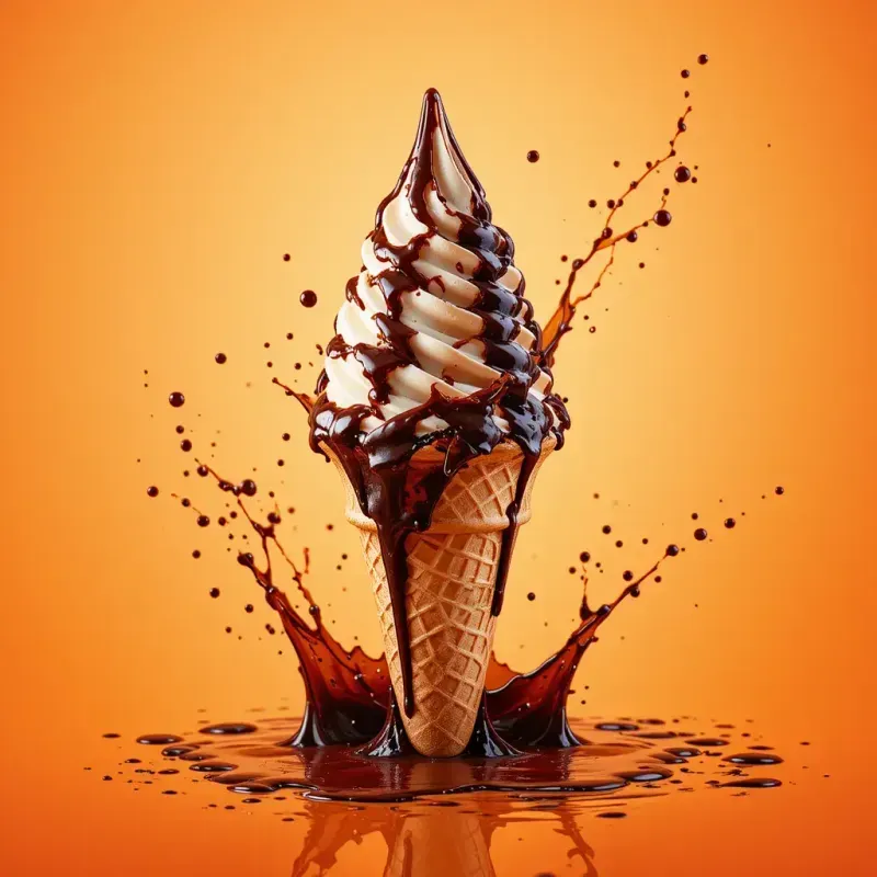 Vibrant Splashy Studio Food Photos