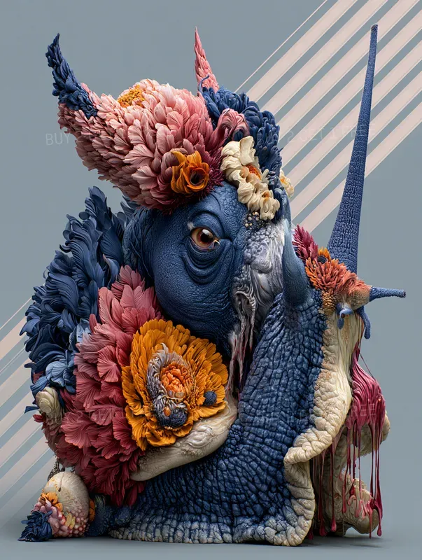 Otherworldly Hybrid Art