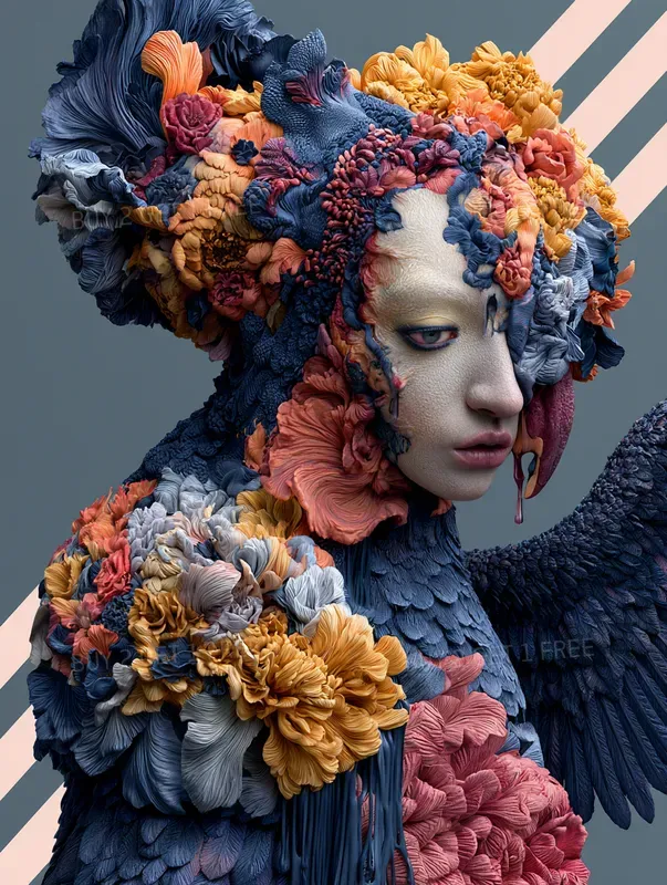 Otherworldly Hybrid Art