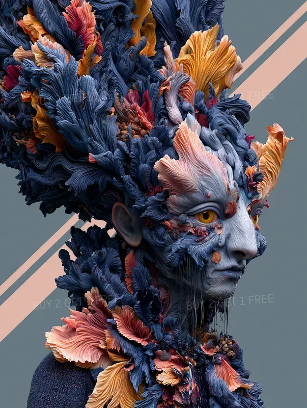 Otherworldly Hybrid Art