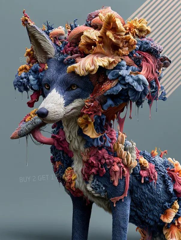 Otherworldly Hybrid Art
