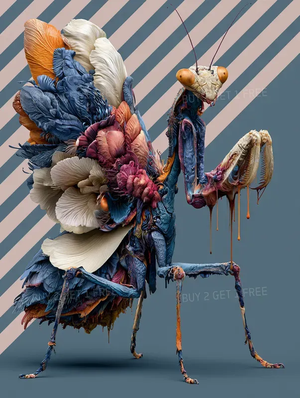 Otherworldly Hybrid Art