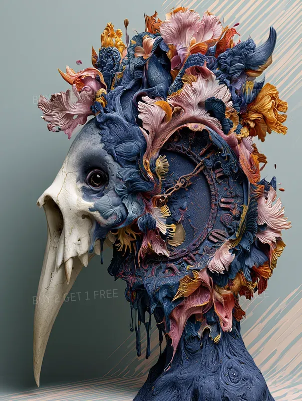 Otherworldly Hybrid Art