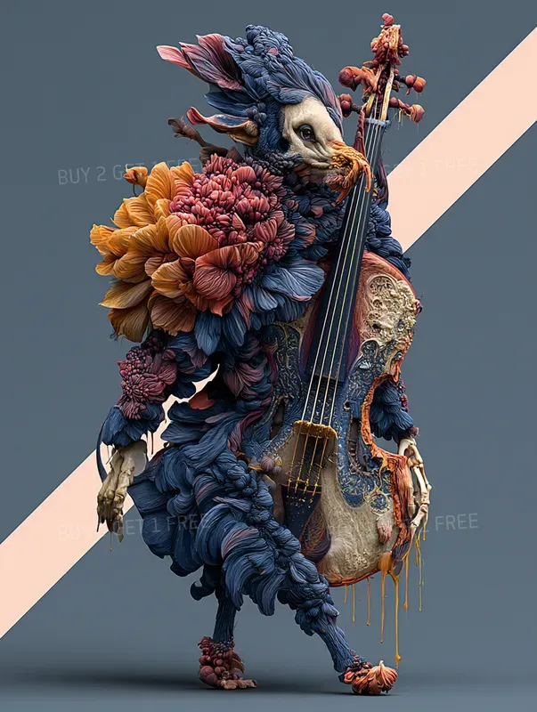 Otherworldly Hybrid Art