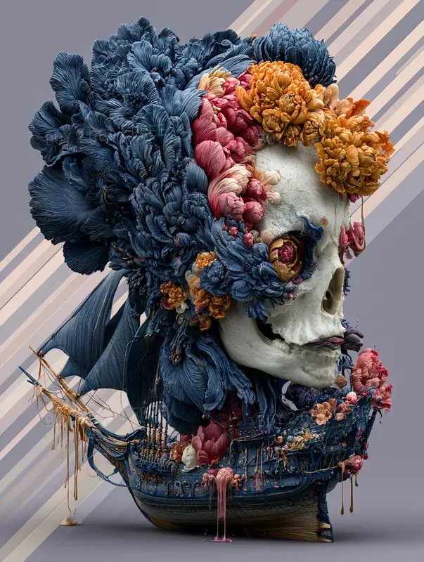 Otherworldly Hybrid Art