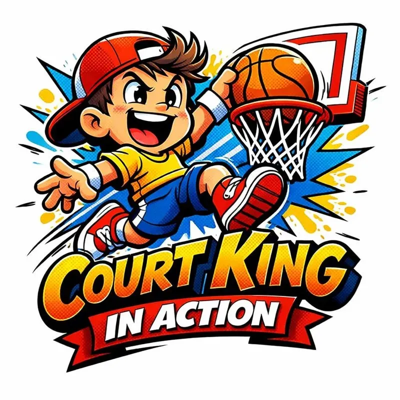 Retro Cartoon Kids Action Tshirt Art